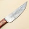 Handcrafted Damascus Kitchen Chef Knife Full Tang Blade With Pakka Wood Handle 2