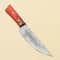 Handcrafted Damascus Kitchen Chef Knife Full Tang Blade With Pakka Wood Handle 1