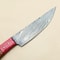 Unique Handmade Damascus Steel Knife Kitchen Chef Knife With Pakka Wood Handle 2