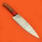 Handmade Full Tang Damascus Kitchen Chef Knife Pakka Wood Handle Custom Forged High Carbon Steel 2