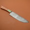 Handmade Full Tang Damascus Kitchen Chef Knife Rosewood Handle Custom Forged High Carbon Steel Bl 0