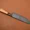 Custom Handmade Damascus Steel Chef Knife Full Tang Kitchen Knife With Rosewood Handle 2