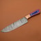 Chef Choice Handmade Damascus Knife Durable High Carbon Blade With Wood Handle 0