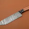 Chef Handmade Damascus Steel Knife Premium Kitchen Knife With Rosewood Handle 0