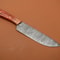 Premium Damascus Steel Kitchen Knife Full Tang Chef Knife With Poplar Wood Grip 2