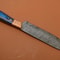 Professional Handmade Damascus Steel Kitchen Knife With Poplar Wood Handle 1