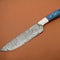 Legacy Blade Handmade Damascus Steel Chef Knife With Natural Poplar Finish 3