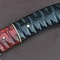 Luxury Damascus Steel Kitchen Knife Groov Dollar Wood Handle Professional Chef Tool 1