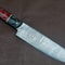 Hand Forged Damascus Steel Chef Knife Premium Craftsmanship With Groov Dollar Wood 1