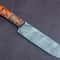 MasterChef Choice Handmade Damascus Knife With Exotic Groov Dollar Wood Handle 1