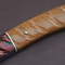 Forged Full Tang Damascus Kitchen Knife Handmade Cooking Knife With Wood Grip 3