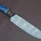 Exclusive Damascus Chef Knife Premium Groov Dollar Wood Handle Kitchen Essential 2