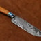 Luxury Damascus Steel Chef Knife Artisan Handcrafted Rosewood Kitchen Knife 1
