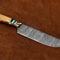 Custom 11Inch Damascus Steel Chef Knife HandForged Kitchen Knife With Pakka Wood Handle 1