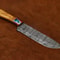 Premium Handmade Damascus Chef Knife Kitchen Knife With Pakka Wood Handle 2