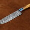 Premium Handmade Damascus Chef Knife Kitchen Knife With Pakka Wood Handle 3