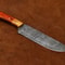 Artisan 11 Damascus Chef Knife Handmade Full Tang Blade With Pakka Wood Handle 2