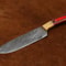 Custom Handmade 11 Damascus Steel Chef Knife Pakka Wood Handle Kitchen Knife 3