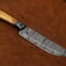 Hand Forged Damascus Chef Knife 11 Kitchen Knife With Elegant Pakka Wood Handle 1