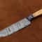 Hand Forged Damascus Chef Knife 11 Kitchen Knife With Elegant Pakka Wood Handle 3