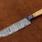 Hand Forged Damascus Chef Knife 11 Kitchen Knife With Elegant Pakka Wood Handle 3
