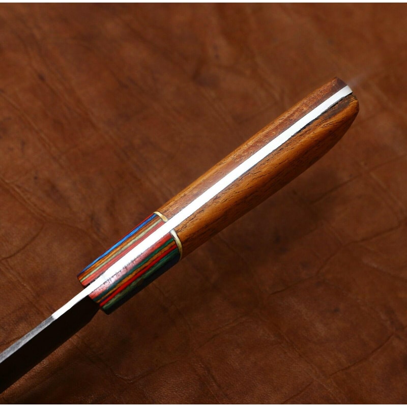 Luxury Damascus Steel Chef Knife Handmade 11Inch Cooking Knife For Professionals 2