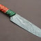 Collectors Handmade Damascus Chef Knife 12 Inch Kitchen Blade For Culinary Use 0
