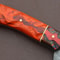 Custom Damascus Steel Kitchen Knife 12 Inch Handmade Chef Knife 1