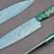 Authentic 12 Inch Damascus Chef Knife Full Tang Wood Handle Blade 1