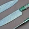 Authentic 12 Inch Damascus Chef Knife Full Tang Wood Handle Blade 1