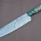 Authentic 12 Inch Damascus Chef Knife Full Tang Wood Handle Blade 3