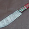 High Carbon Damascus Kitchen Knife 12 Inch Handmade Chef Tool 0