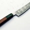 Custom Handmade Damascus Santoku Knife Pakka Wood Handle Professional Kitchen Chef Knife 1