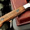Custom Handmade Damascus French Chef Knife Zebrawood Handle 512 Layer Firestorm Steel 1