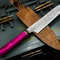 Handmade Damascus Steel Kitchen Chef Knife With Wooden Handle Leather Sheath Premium Cutting 1