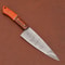 Custom Forged Damascus Steel Chef Knife Full Tang Kitchen Cutting Knife 1