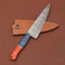 Professional Handmade Damascus Steel Chef Knife For Kitchen Filleting 2