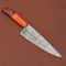 Premium Custom Damascus Steel Chef Knife Wooden Handle Edition 1
