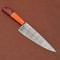 Premium Custom Damascus Steel Chef Knife Wooden Handle Edition 1
