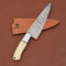 Artisan Damascus Steel Kitchen Knife Custom Handmade Chefs Tool 3