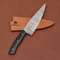 Custom Damascus Steel Chef Knife Full Tang Handmade Kitchen Blade 3