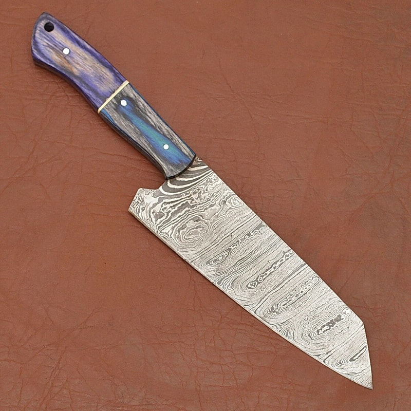 Luxury Custom Damascus Steel Chef Knife Premium Craftsmanship 1