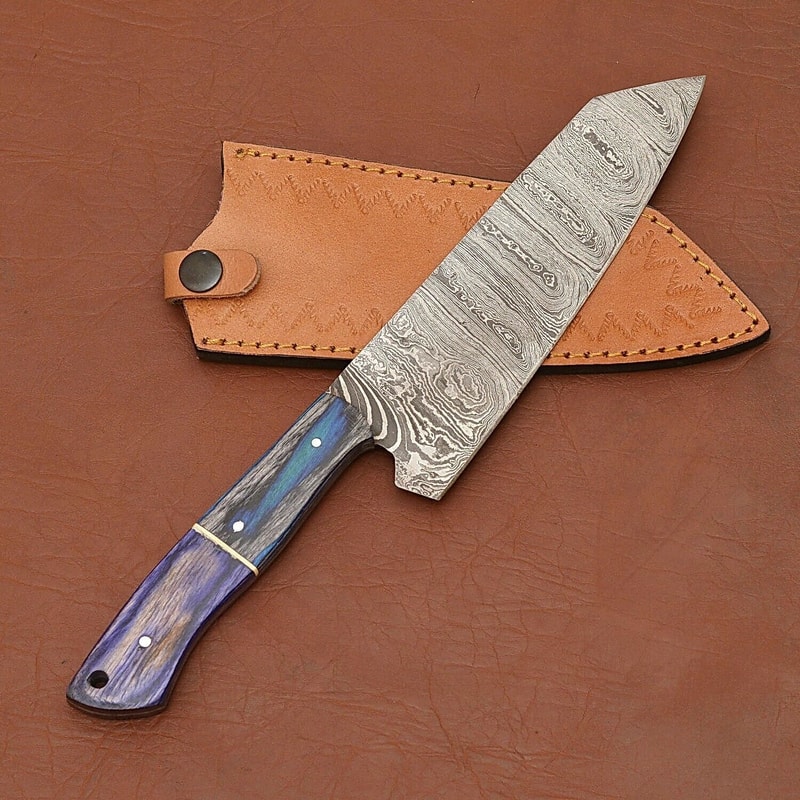 Luxury Custom Damascus Steel Chef Knife Premium Craftsmanship 3