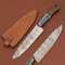 HighQuality Handmade Damascus Kitchen Knife Perfect Chef Gift 0