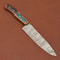 HighQuality Handmade Damascus Kitchen Knife Perfect Chef Gift 1