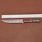 Custom Handmade Damascus Steel Chef Kitchen Knife With Wooden Handle Leather Sheath 12 Full Tang 2