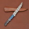 Handcrafted Damascus Steel Chef Knife Premium Wooden Handle Design 3