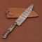 Exclusive Handmade Damascus Steel Kitchen Knife Sharp Durable Blade 3