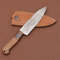 Custom Forged Damascus Chef Knife  Full Tang Kitchen Essential 3