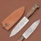 Custom Forged Damascus Chef Knife Full Tang Kitchen Essential 0